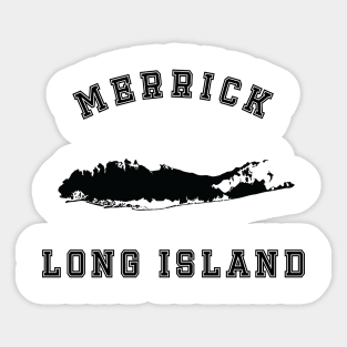 Merrick Long Island (Light Colors) Sticker